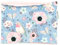 Kleine Könige Loop Schal Kinder Mädchen bis 10 Jahre · Modell Blumen Vögel Birds jeansblau, zartrosa · Ökotex 100 zertifiziert · Made in Germany