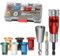 Abisolierzange Twisting Tool für Bohrmaschine, Elektrische Abisolierzange Professionelles Elektriker Cutter Werkzeug, Drill Wire Stripper für Elektrische Wartung