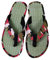 Zimtslipper Camouflage - Tongs en paille - Pour homme et femme - Confortables - En bambou naturel, Pastèque rouge, 42 EU