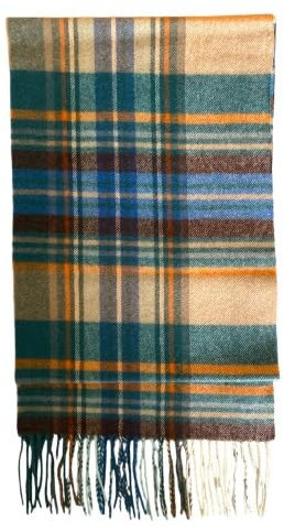 Roeckl Scottish Tartan, Wollschal, Schal, Karo-Opal-Beige-Multicolor