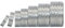 EMI RFI Cable Shielding Sleeve Tinned Copper Braided Grounding Metal Wire Sheathing ESD Protector Mesh Flat Tubular Expandable 1/2 W(0.32 ID)-35FT