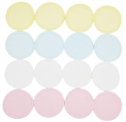 CRILSTYLEO Lot De 8 Lingettes Nettoyantes Visage En Pur Coton Réutilisables Pour Peaux Sèches Et Grasses