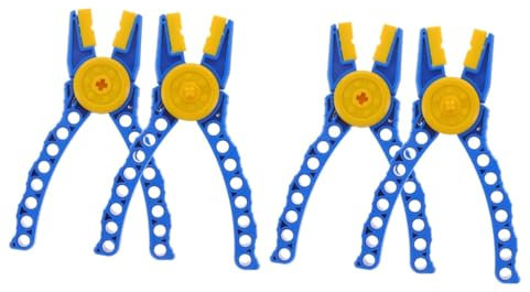 MUCKLILY 2 Sätze Bausteinentferner Backsteinzubehör Spielzeug Zum Trennen Von Ziegeln Ziegelteil Bauen Blockzange Ziegelentferner Werkzeug Zum Trennen Von Ziegeln Blue Abs 2 Stück * 2