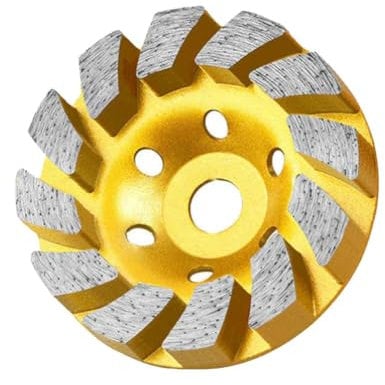 XDGJTBFMY Beton Turbo Diamant Schleifen Cup Rad 12 Segs Heavy Duty Winkel Grinder Grinder für Winkel Räder