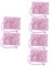 GALPADA 3 Sätze Schmuckaufbewahrung Vakuumierbeutel Gepäck Tasche Reisen Schmuckrollen Jewllery Organiser Reiseschmuck-organizer Kleiner Reise-schmuck-organizer Satin- Violet 2 Stück * 3