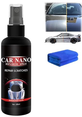 Nurafix - Nurafix Auto Spray Kratzer Entfernen, Nurafix Nano-Autospray, Auto Kratzer Entfernen, Autokratzer Reparierendes Nano Spray Carease (100ml,1PCS)