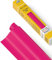 POLI-CRAFT Vinyl Klebefolie (PERMANENT) - selbstklebende Plotterfolie für DIY-Projekte, Pink matt, 30,5 cm x 183 cm
