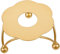 OSALADI Outil de scellage de cire la cire fond plus chaud cire d'abeille pour poêle à cachet de cire chauffe-cire réchauffeur de cachetage de cire four de fusion de cire le fer Doré