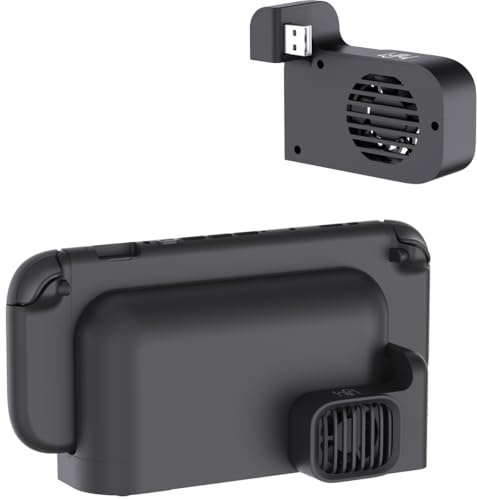 Ventilador de Refrigeración para Switch 2, Radiador para Consola de Juegos, Velocidad del Ventilador Ajustable, Disipador de Calor para Base de Consola Switch 2, Accesorios para Juegos