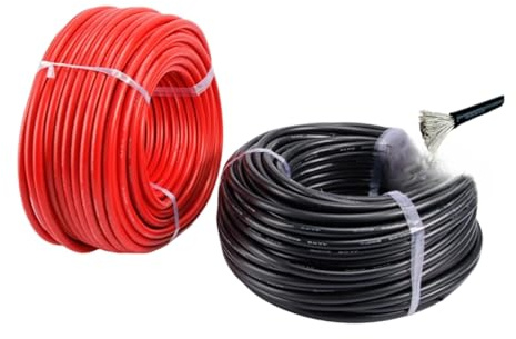 Cavi elettrici 50m/ UPS 4AWG 2AWG 1AWG 50mm2 75mm2 95mm2(Black Volume; 1m; 75mm2)