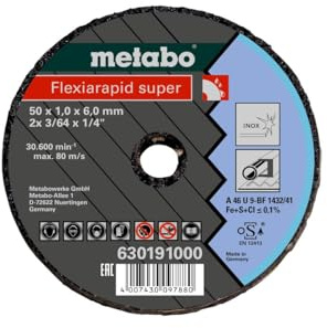 Metabo Trennscheibe 76 x 1,1 x 6 mm, 630195000