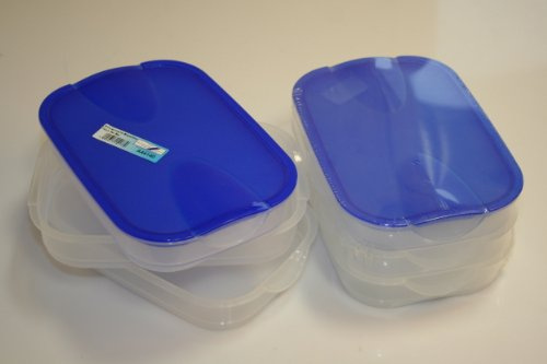 Kühlschrank-Stapelbox 3er flach