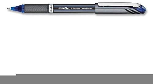 Pentel – Tintenroller EnerGel XM BL30, Kugelschreiber 1 mm, vorgezeichnet 0,5 blau