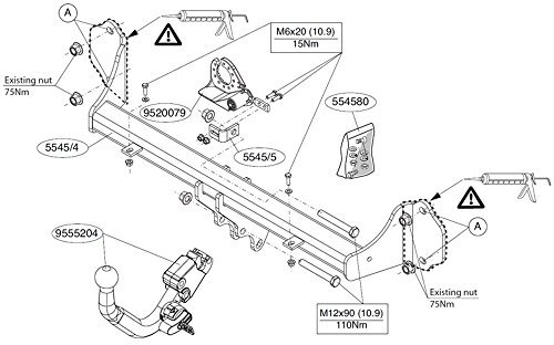 Thule Brink 554500 Anhängerkupplungen