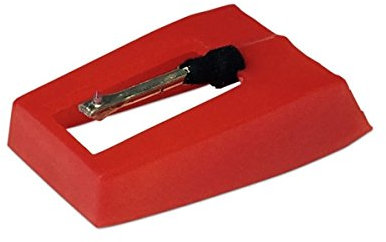 LOBZON, Puntina in Diamante per Giradischi, 1 Pezzo, Vintage, Rosso, Stylus per Giradischi, Accessorio