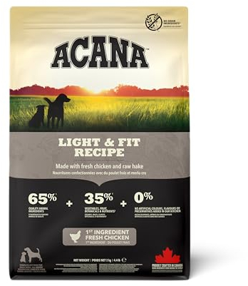 ACANA Light & Fit Dog, 1er Pack (1 x 6 kg)