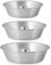 Pentalux Set 3 Pezzi (32m-28cm-24cm) Stampo da Forno con Cono Alluminio 99.5% RUOTO Ciambella con Buco Torte casatiello Rustico