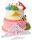 Mity Rain Ausstechformen-Set mit Krone, Tiara, Fondant, Krone und Prinzessinnenkrone, für Cupcakes, Dekoration, Blütenpaste, 2 Stück