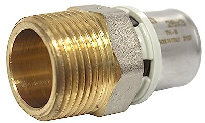 Arcanaute - Raccord multicouche à sertir ARCANAUTE - Raccord multicouche à sertir TH - Droit Mâle 1 (26/34) - Ø26x3,0 - Arcanaute