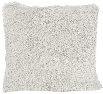 Nielsen Kissenbezug Chubby 50x50 cm Vapor (grau) Dekokissen Zierkissen Sofakissen Extra Flauschig und Weich Kuschelkissen Dekorativ und Elegant