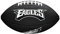 Wilson Unisex-Youth MINI NFL TEAM SOFT TOUCH FB BL PH American Football, BLACK,