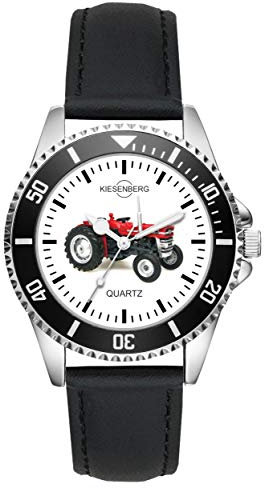 KIESENBERG Geschenk für Massey Ferguson 135 Traktor Fans Fahrer Uhr L-1620