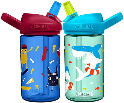 Camelbak Eddy+ Kids Twin Pack 400ml Water Bottles