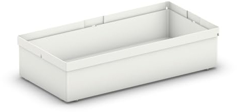 Festool Einsatzboxen Box 150x300x68 für Systainer – 2er-Set | Kunststoff-Sortierbox für Kleinteile, offen, undivided – Abmessung 150 x 300 x 68 mm, kompatibel mit Festool Systainer