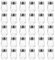 TOPZEA Lot de 30 mini salières et poivrières, 14,2 g, mini salière et poivrière en verre transparent pour la maison, mariage, voiture, camping, camping-car, vacances à la plage