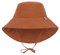 LÄSSIG Baby Kinder Fischerhut mit Nackenschutz Sonnenhut Strandhut Kinderhut Atmungsaktiv Sonnenschutz UV-Schutz 80/Sun Protection Long Neck Hat rust, 3-6 Monate, Größe: 43/45