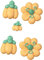 Zuckerfiguren Halloween Pumpkins 5 Stück | aus natürlichen Lebensmittelfarben | Cake Topper Cupcake Kürbise | STREUSEL GLÜCK | Zuckerdekor essbare Tortendeko Halloween Zuckerdeko Kuchendeko Muffin