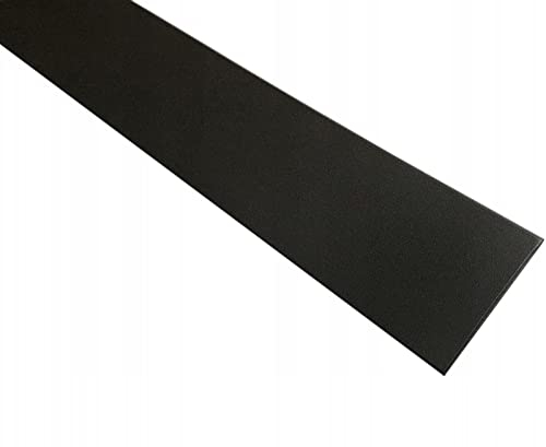 DECCART - Wandpaneele 100x16,7 cm - Panel wand - Paneele - Wandverkleidung innen - Deckenverkleidung - Wandplatten aus Polystyrol - Modern Platten - wall panel - 120 Stück - 20m² - Schwarz