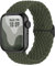 Suitisbest Correa de nailon compatible con Apple Watch 42 mm 44 mm 45 mm 46 mm 49 mm, banda elástica trenzada antideslizante para Apple Watch 10 9 8 SE 7 6 5 4 3 2 1 Ultra, verde militar