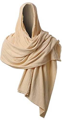 GRACEART Shemagh Taktisch Schamane Gugel Schal Mit Brosche