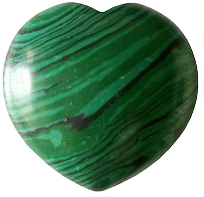 Manekieko Malachite Palmier Souci Sculpté Pierre Aimée,40Mm Cristal Et Pierre De Guérison