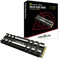 addlink A93 1TB M.2 SSD Storage Expansion for PS5 Consoles with Heatsink, Up to 7200 MB/s, Gen 4 PCIe NVMe 2280, Expansion for PC & Playstation 5, SLC Cache Internal Solid state drive made in Taiwan
