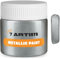 7 Artists Metallic Acrylic Paint - 50 ml Silver Acrylic Paint