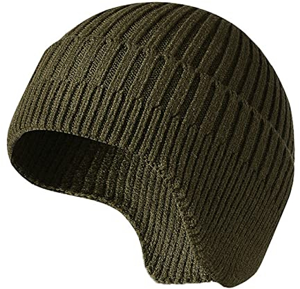 Engel Mütze Wolle Seide, Fleece Outdoor Winddichte Weichem Mütze Cap Kaschmir Bommel Weich Innenfutter Hüte Hut Thermal Winter Beanie Warm Haube Kopfbedeckung