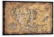 Mittelerde Karte Herr der Ringe Poster (14) Poster Malerei Leinwand Wandkunst Wohnzimmer Poster Gemälde 30 x 45 cm