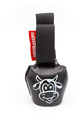 swisstrailbell® Black Kuh Muhhh (Bandfarbe schwarz)