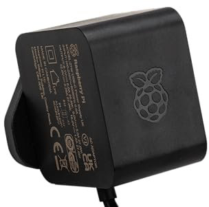 Raspberry Pi 27W USB-C Power Supply - Black
