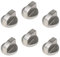 6-Piece Universal Gas Stove Knob Set - Durable Heat-Resistant Dials for Hobs, Cookers & Ovens, Compatible with Most Gas Stoves, Cooktops & Kitchen Appliances