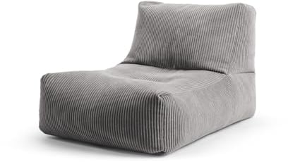 Sitting Point Sitzsack Shara Rock Cord in anthrazit