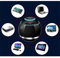 Altavoces 5 1 4 TV Mini Super Estéreo Portátil Inalámbrico Home Bass Altavoz Altavoz Altavoces Repisa (Black, One Size)