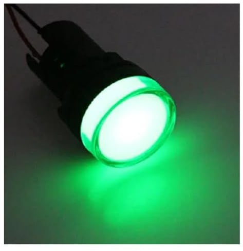 1PCS Indicator AD16-22DS 12V 24V 110V 220V Red/Green/Huang/Blue/White Indicator Lights(Green,110V)