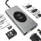 15-in-1 USB-C Docking Station with 4K HDMI, Wireless Phone Charger, for MacBook Pro/Air, Dell, Lenovo, HP - Including VGA, SD/Micro SD/TF Card Reader, Ethernet, USB-C PD,SUB 3.0 & USB 2.0, Audio Jack