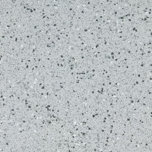 Anthracite Grey Speckled Effect Non Slip Contract Commercial Vinyl Flooring for Usage in Restaurants Kitchens, & Hospitals with 2.2mm Thickness -1m(3'3) X 2m(6'6)-2m²