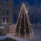Homgoday Weihnachtsbaum-Lichternetz Weihnachtsbaum Lichterkette Christbaum Tannenbaum Lichterbaum Weihnachtsdeko Christbaumbeleuchtung Weihnachtsbeleuchtung mit 300 LEDs 300 cm