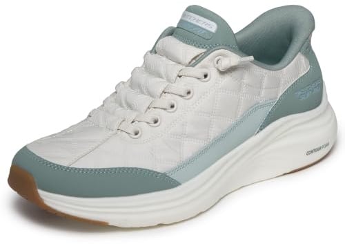 Skechers Slip-Ins: Contour Foam Slipper Weiß