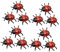 Supvox Stück Marienkäfer Modell Gruseliges Marienkäfer Mini Marienkäfer Simulation Marienkäfer Reaktionsfiguren Kunststoff Marienkäfer Mini Marienkäfer Für